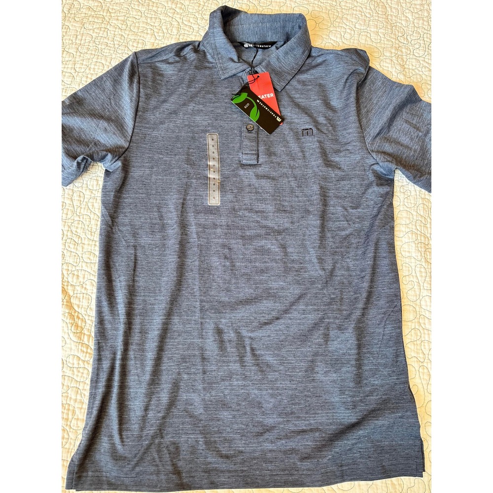 TravisMathew Mens Polo Shirt Heater Eco Size Small